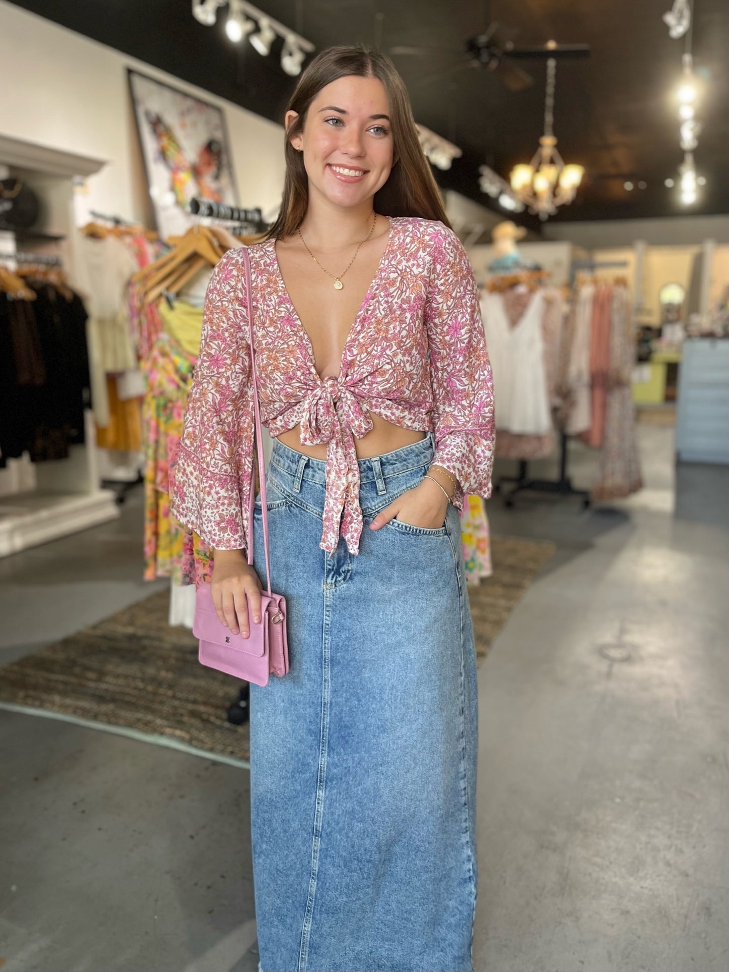 Iris Bolero Top