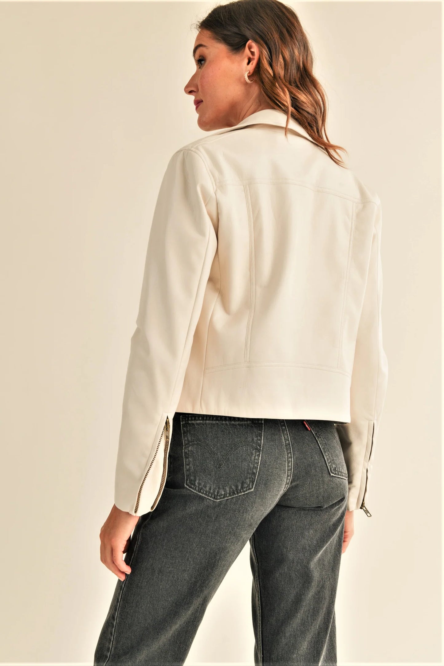 Juno Faux Leather Jacket