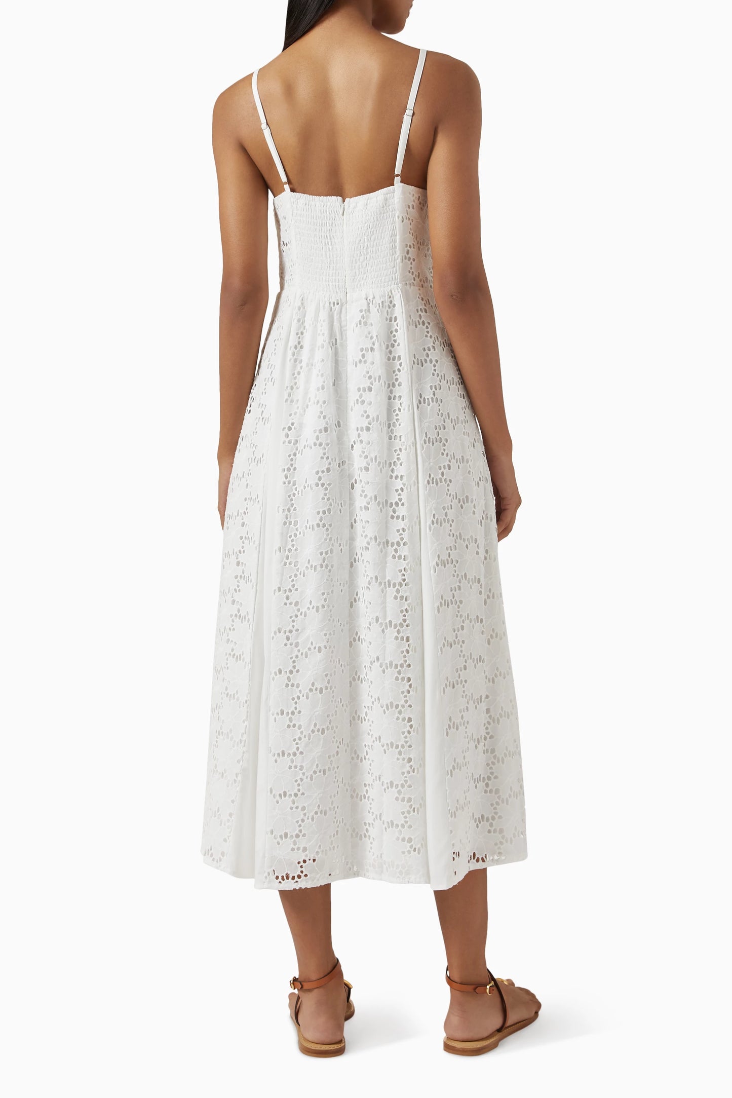 Angel Godet Midi Dress