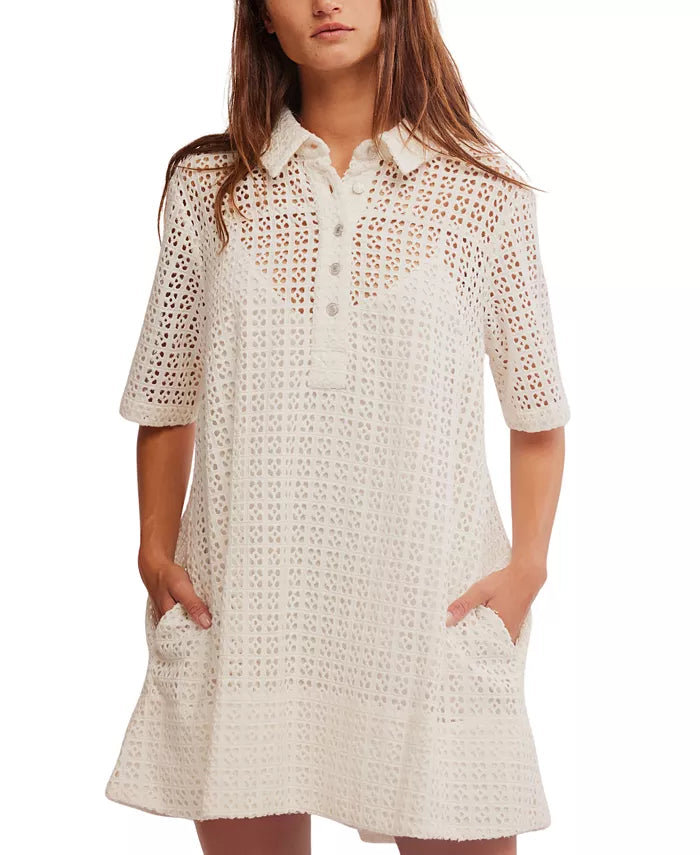 Remino Eyelet Dress