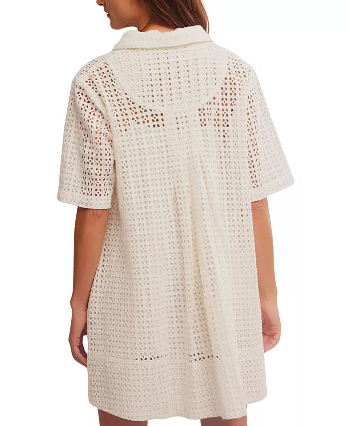 Remino Eyelet Dress