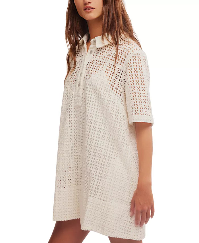 Remino Eyelet Dress