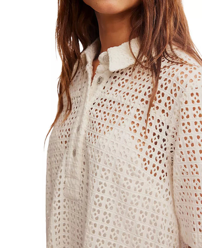 Remino Eyelet Dress