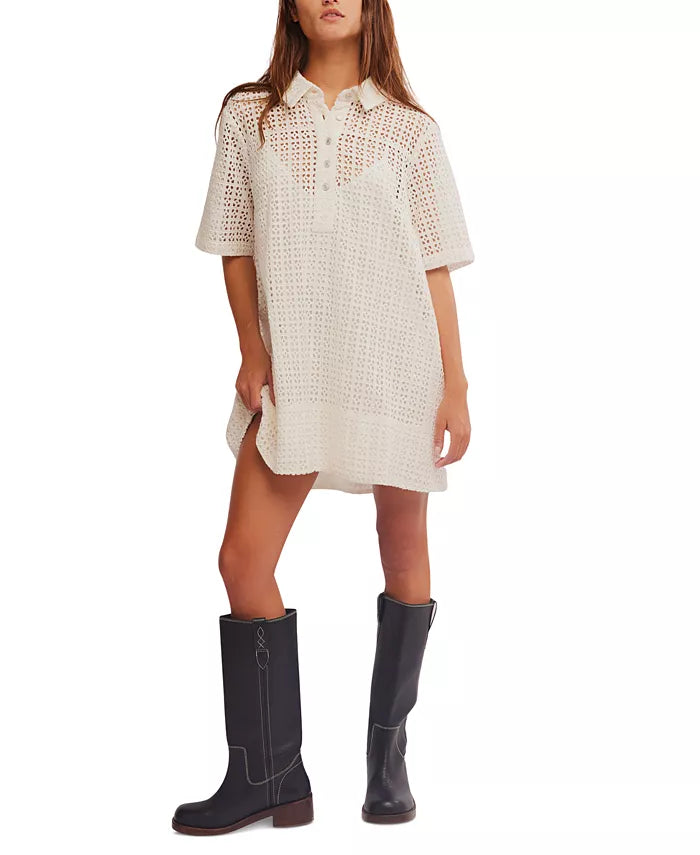 Remino Eyelet Dress