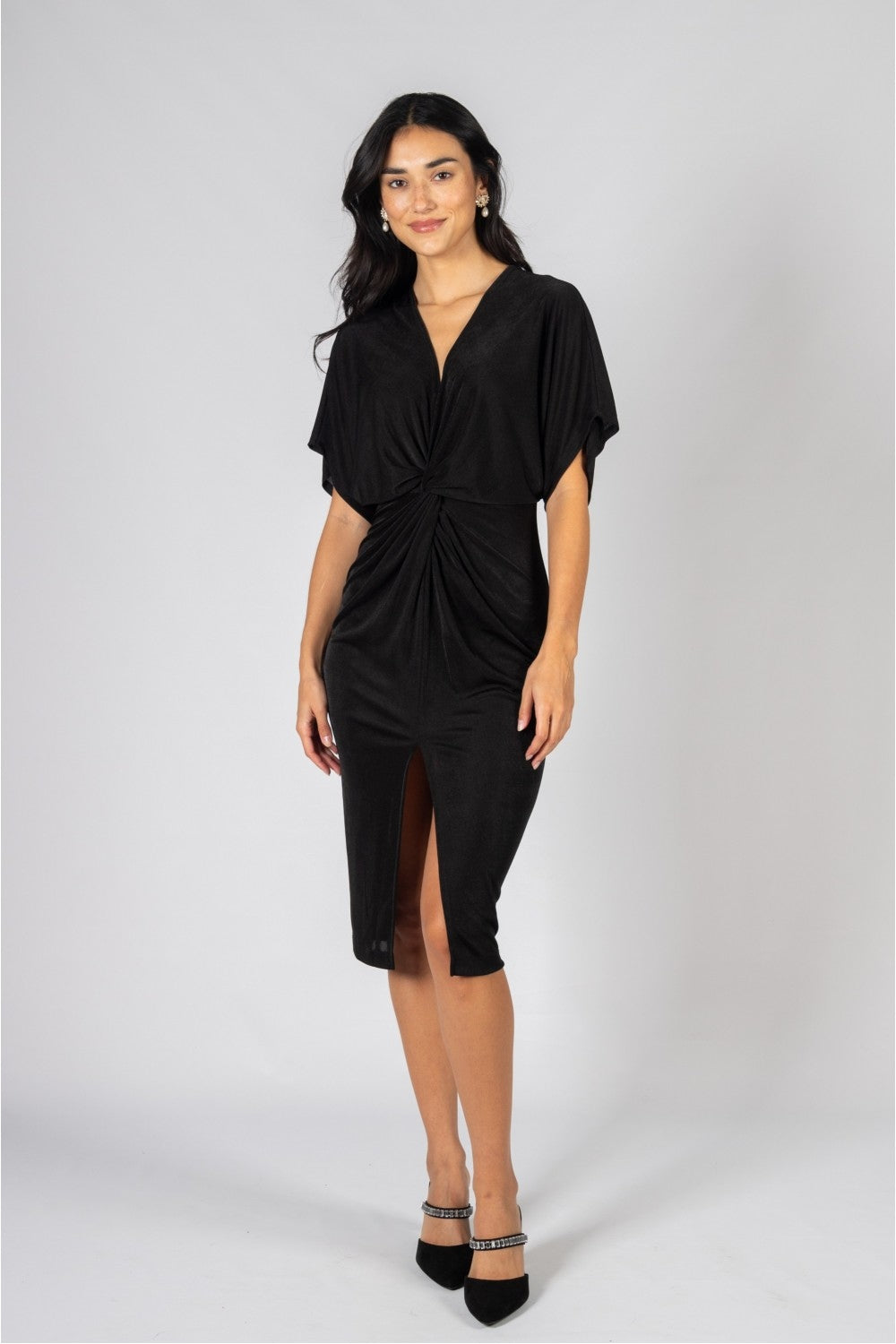 Knotty Midi Dress