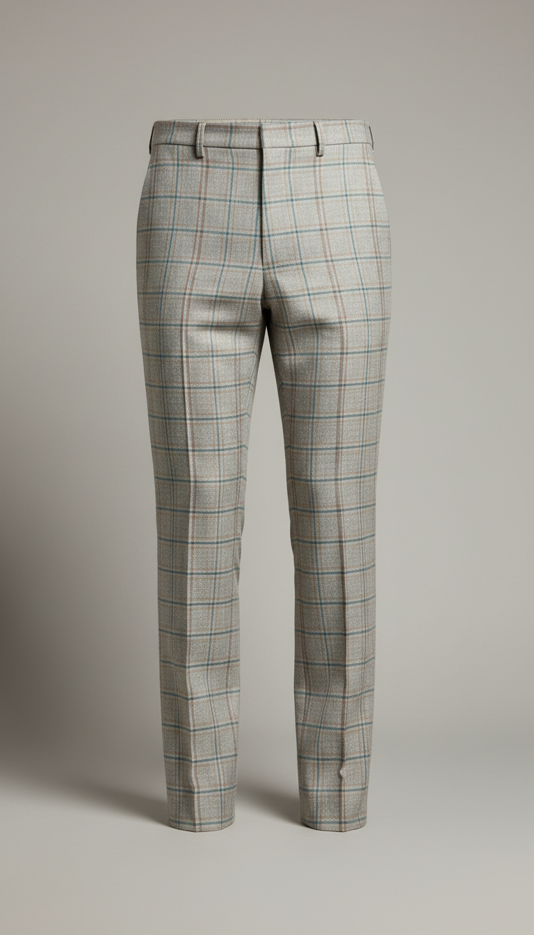 Italian Wool Tailored Trousers