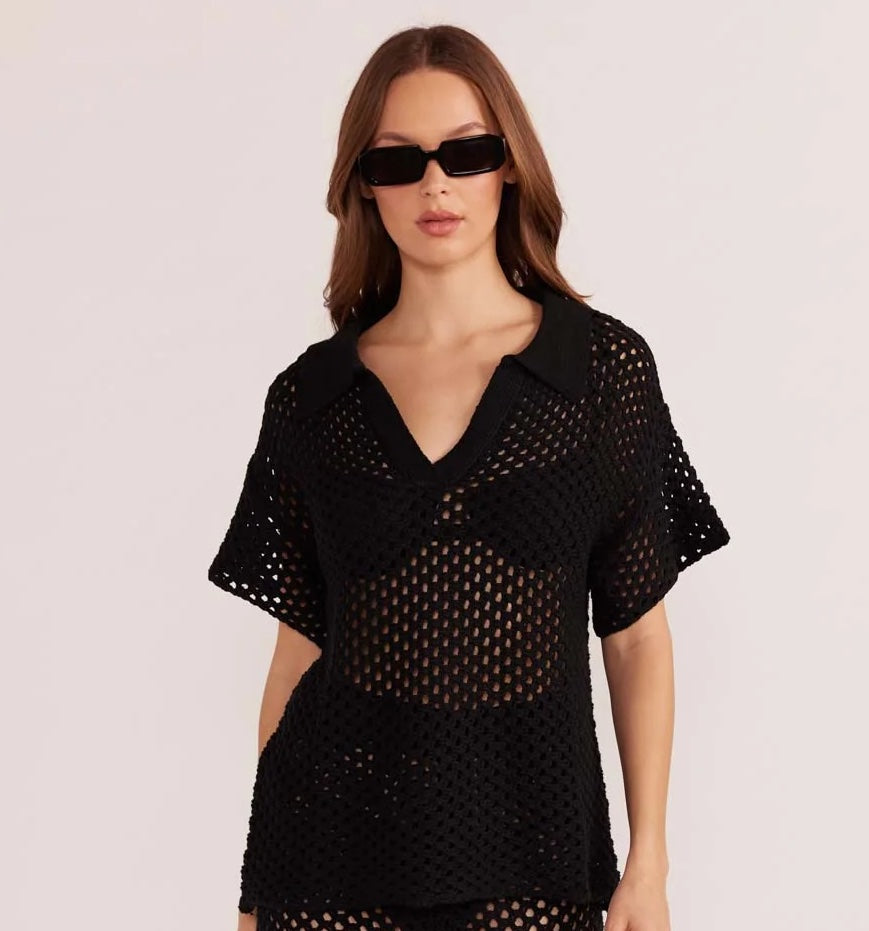 Gayla Crochet Top