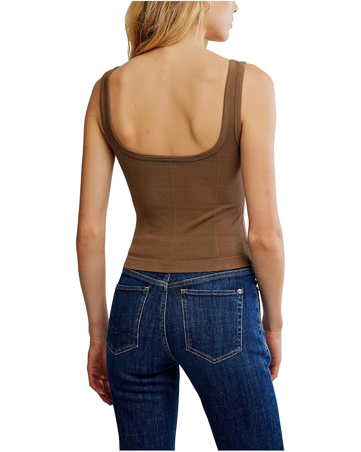 Simply Soft Tank - Teak