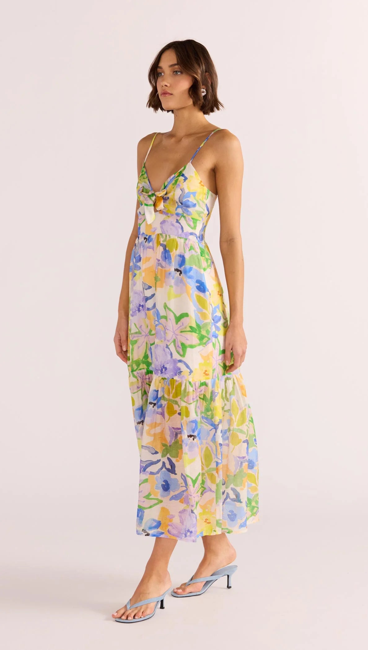 Fable Tie Midi Dress