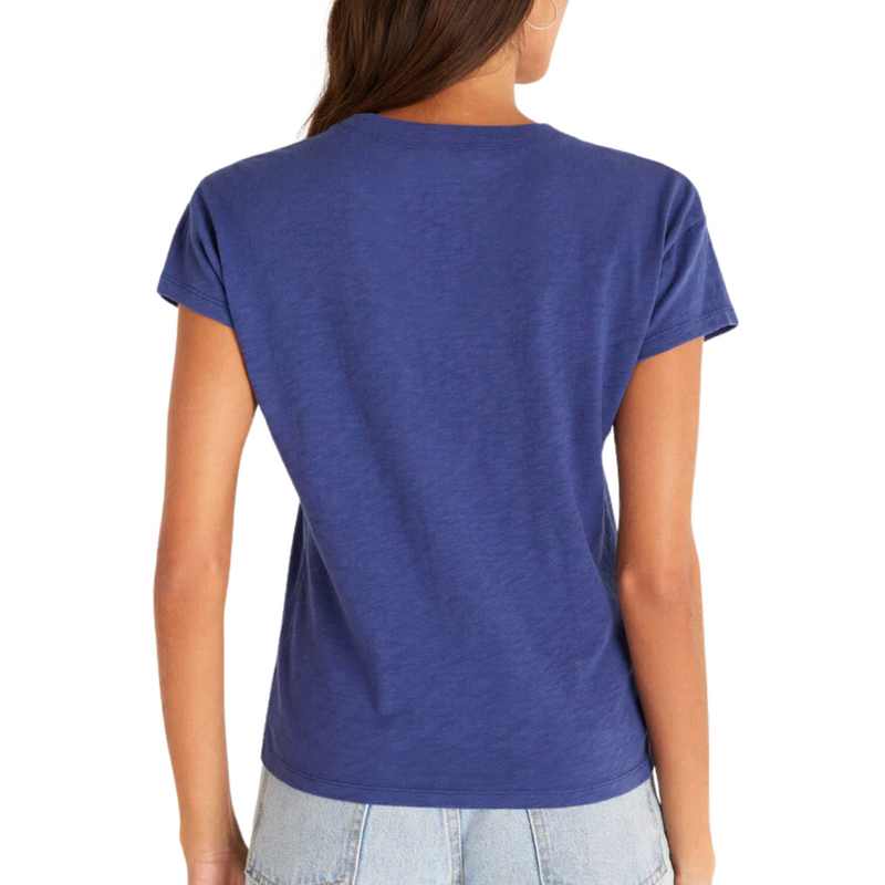 Slub Tee - Blue