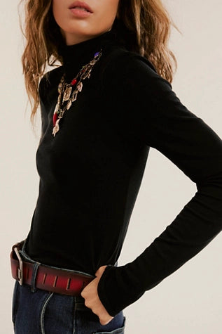 Black Turtleneck