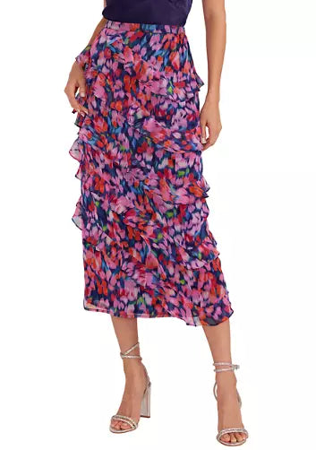 Calista Frill Midi Skirt
