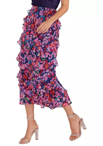 Calista Frill Midi Skirt