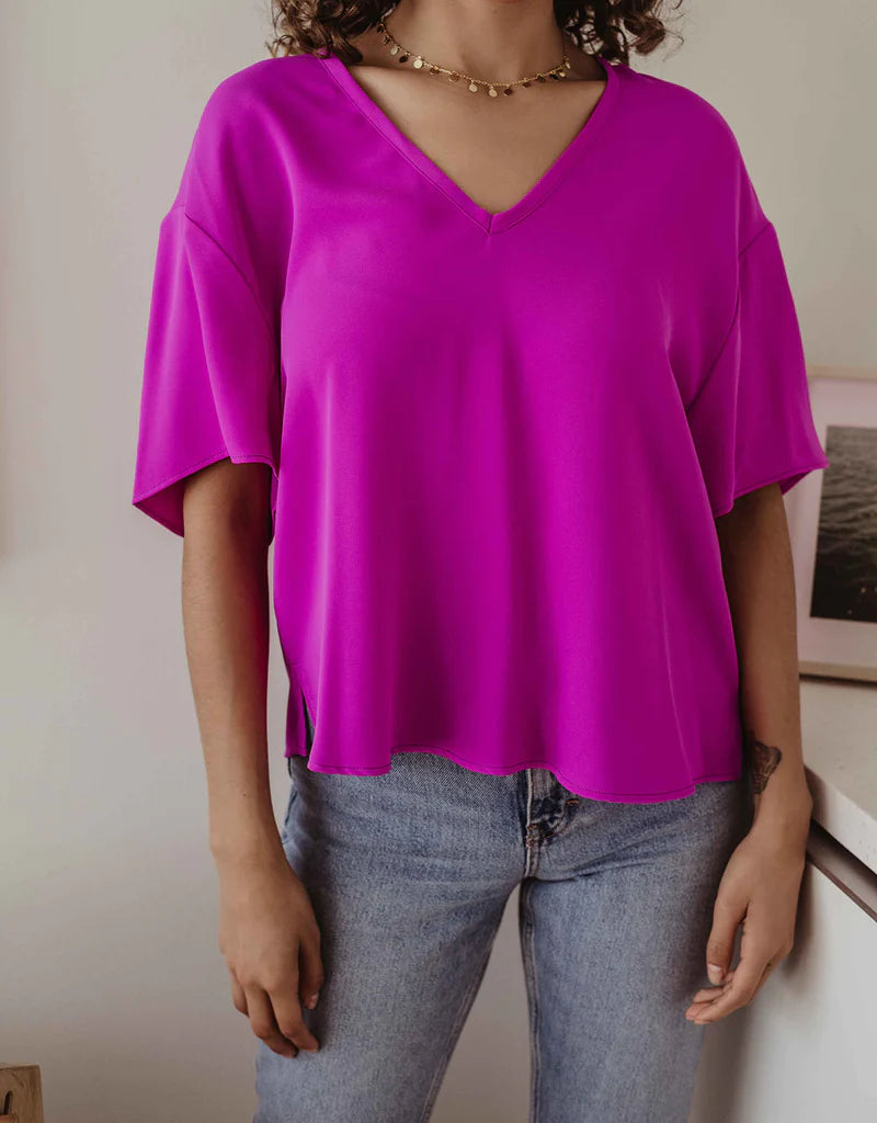 Fuschia blouse online