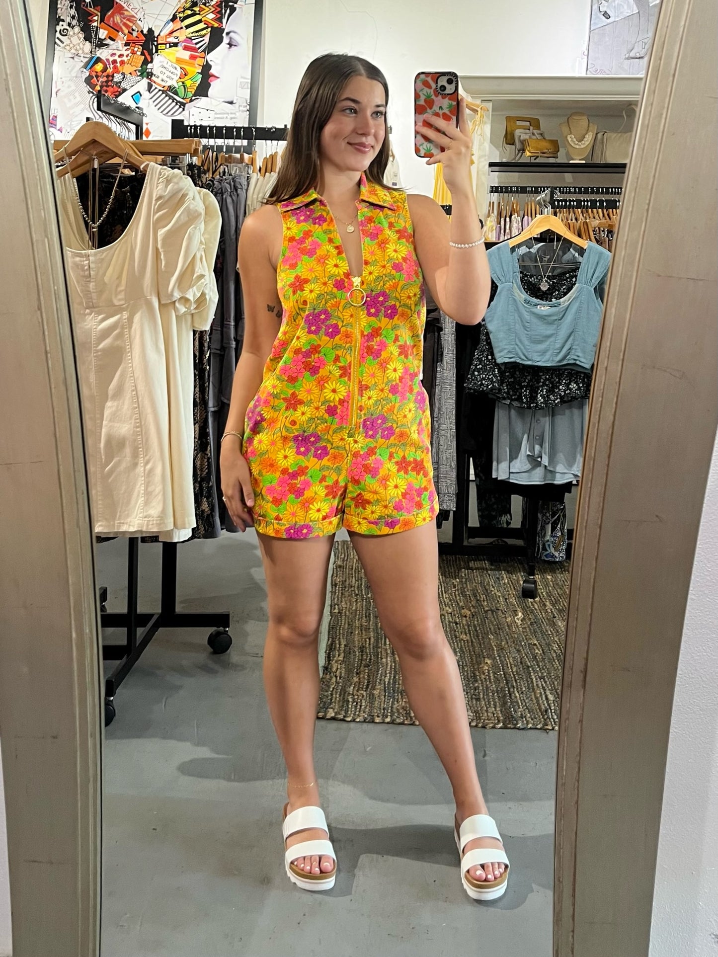 Reno Romper - Carnaby Floral