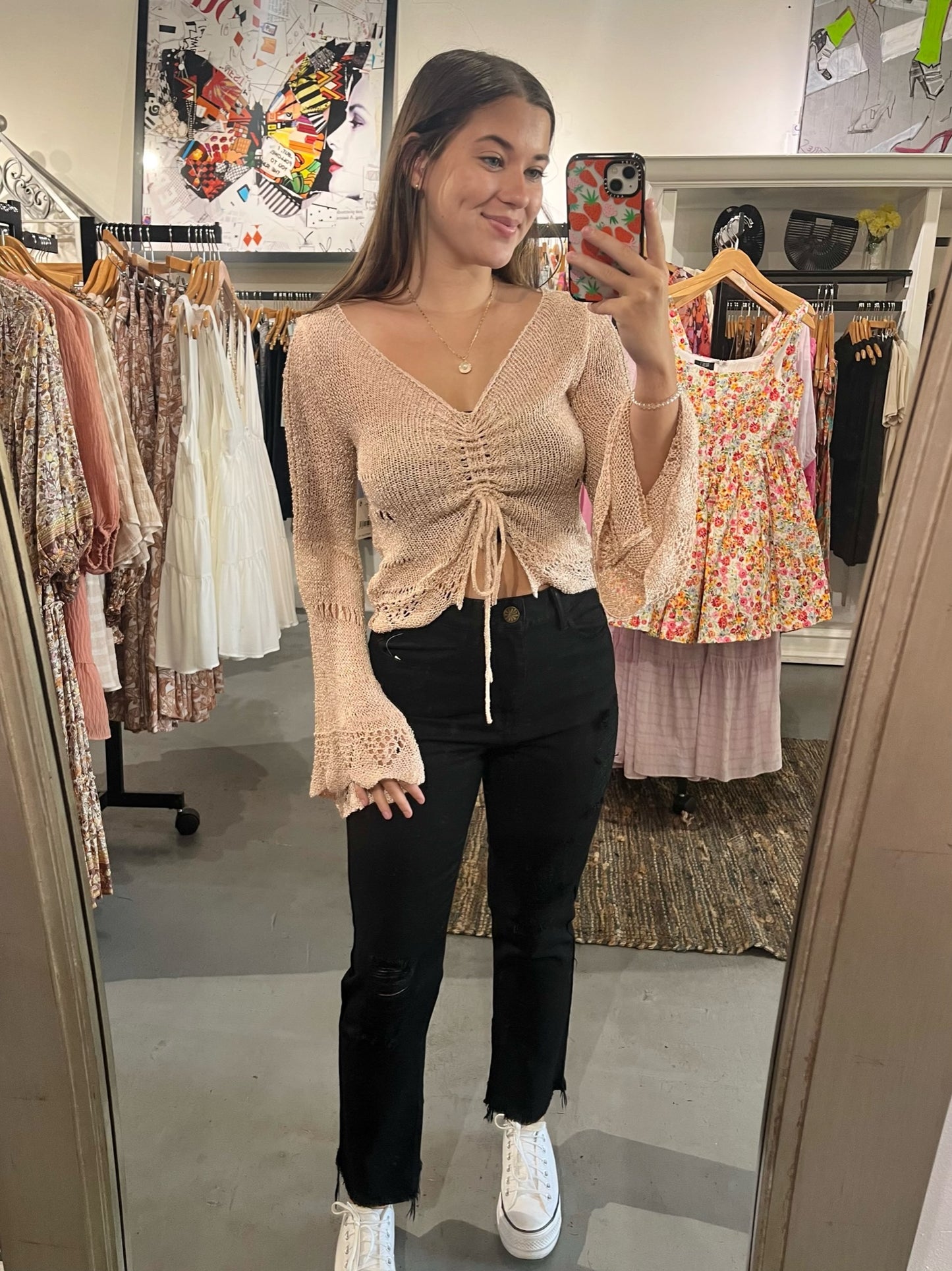 Taryn Cropped Sweater