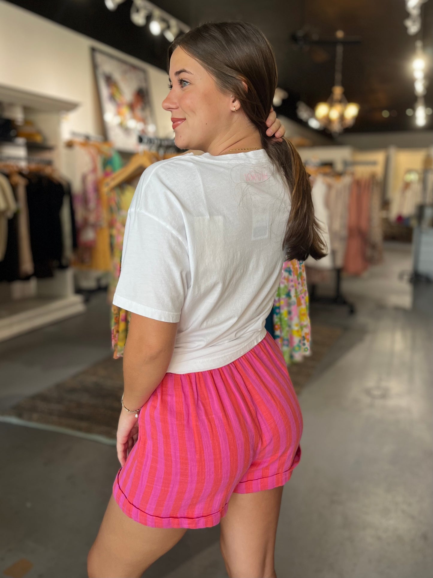 Cabana Stripe Shorts