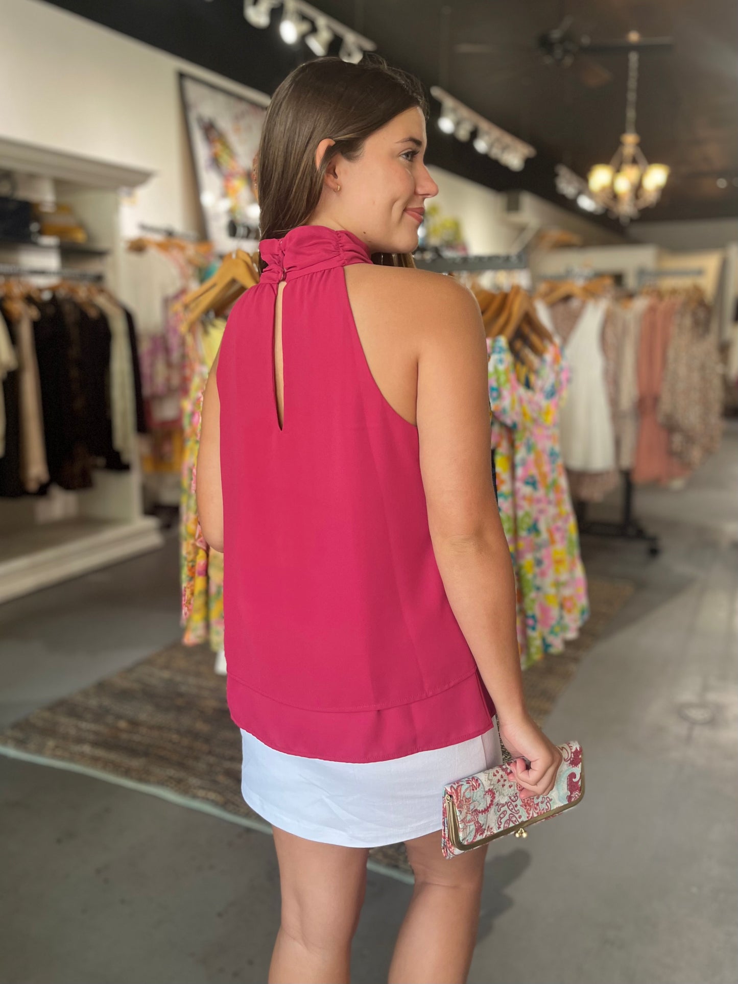 Poppy Layered Halter