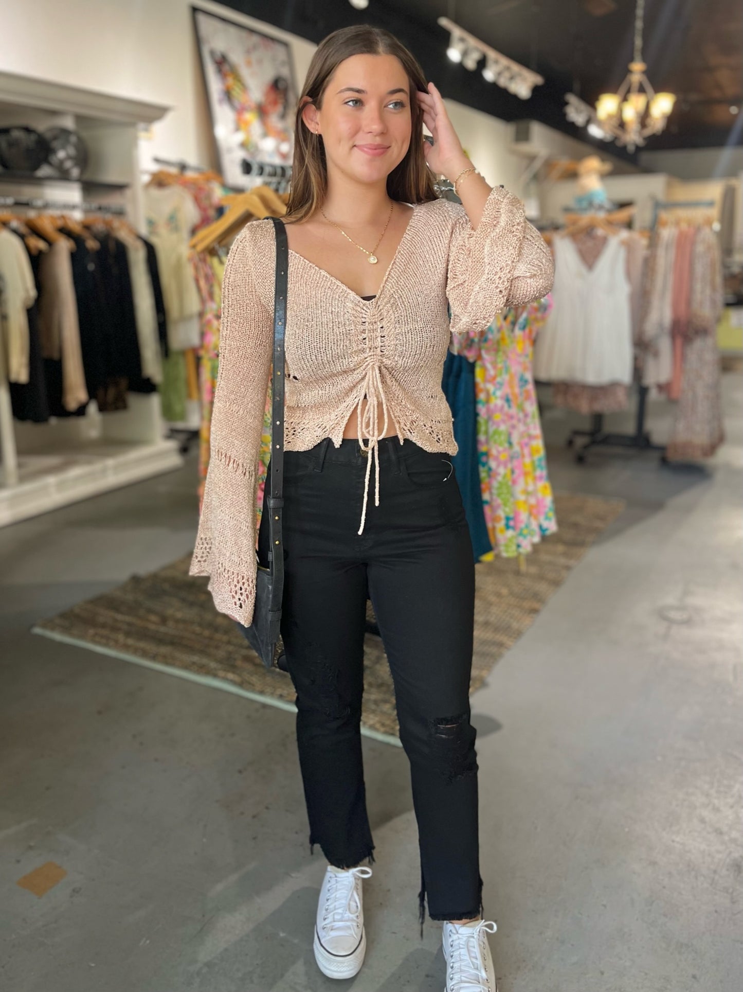 Taryn Cropped Sweater