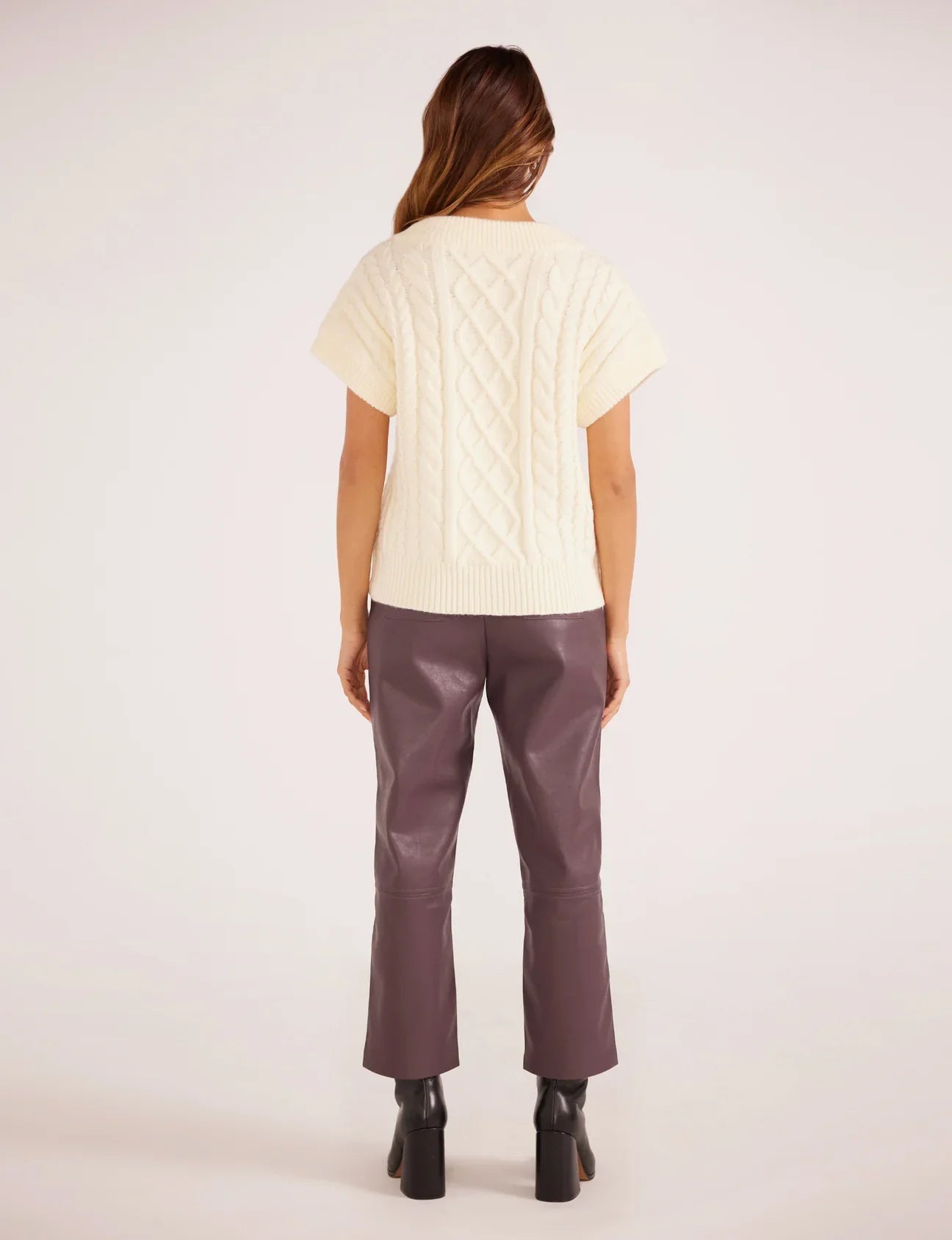 Esther Cable Knit Vest