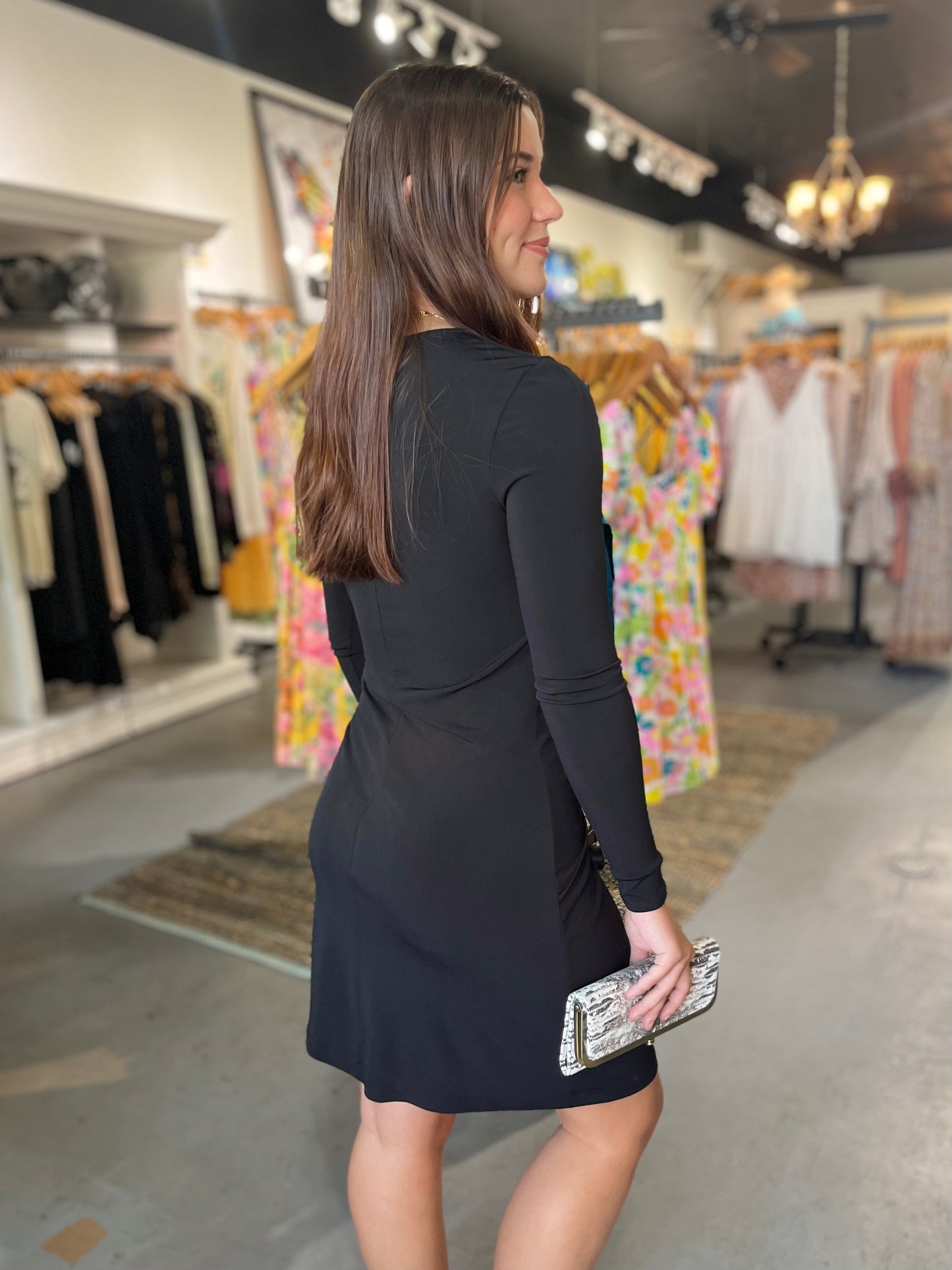Mica Black Dress