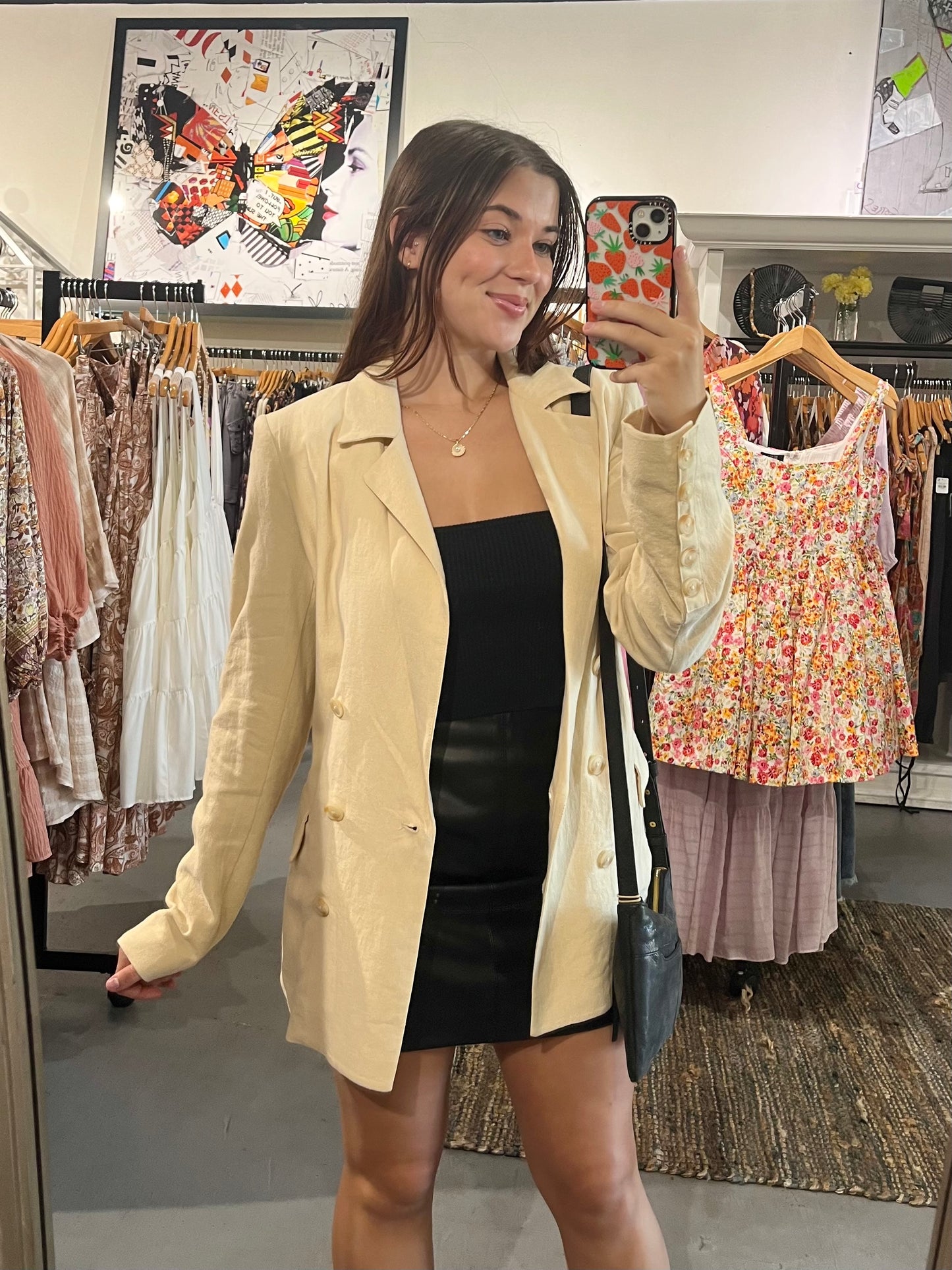 Cream Blazer
