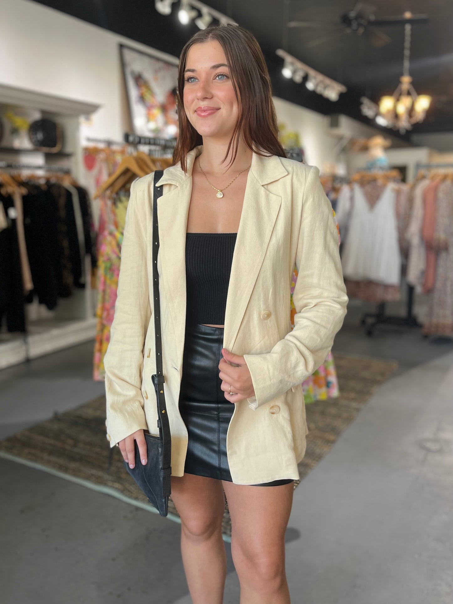 Cream Blazer