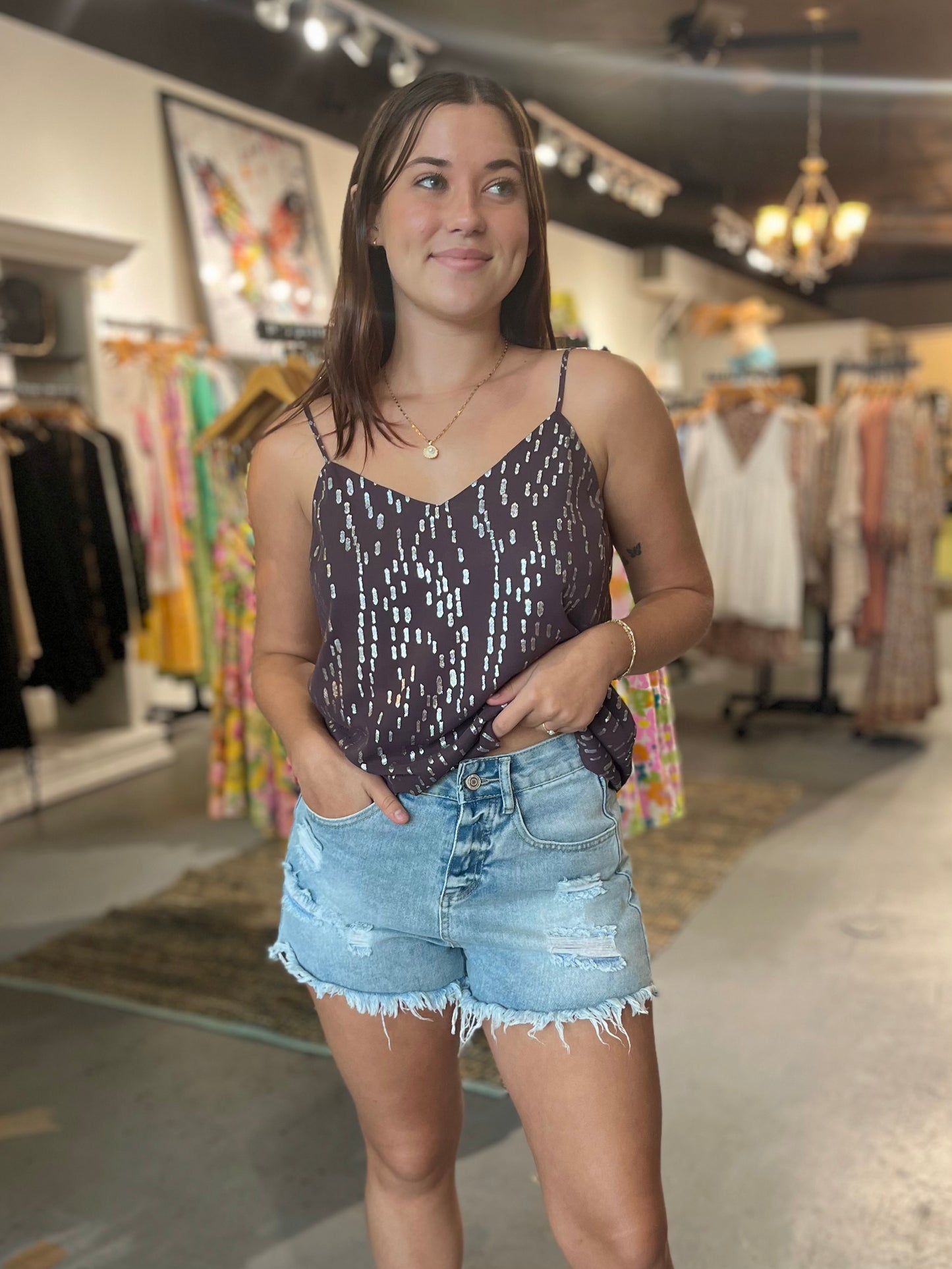 Gina Denim Shorts