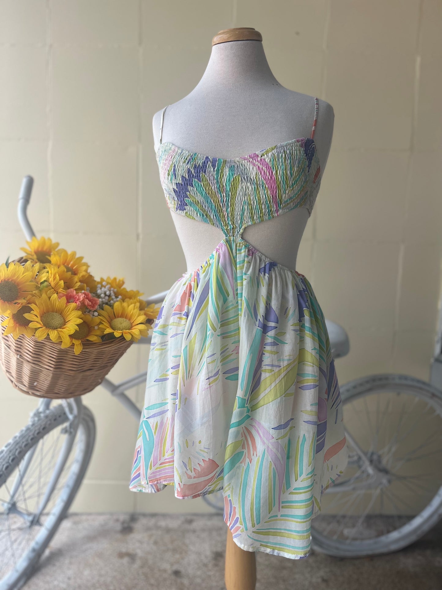 Cut Out Mini Dress