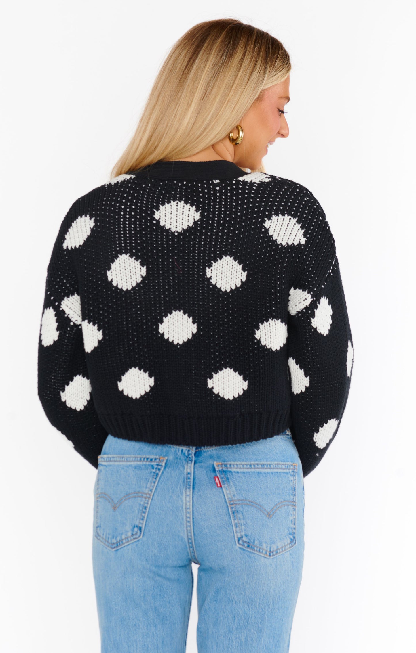 Clemmie Cardie - Polka Dot