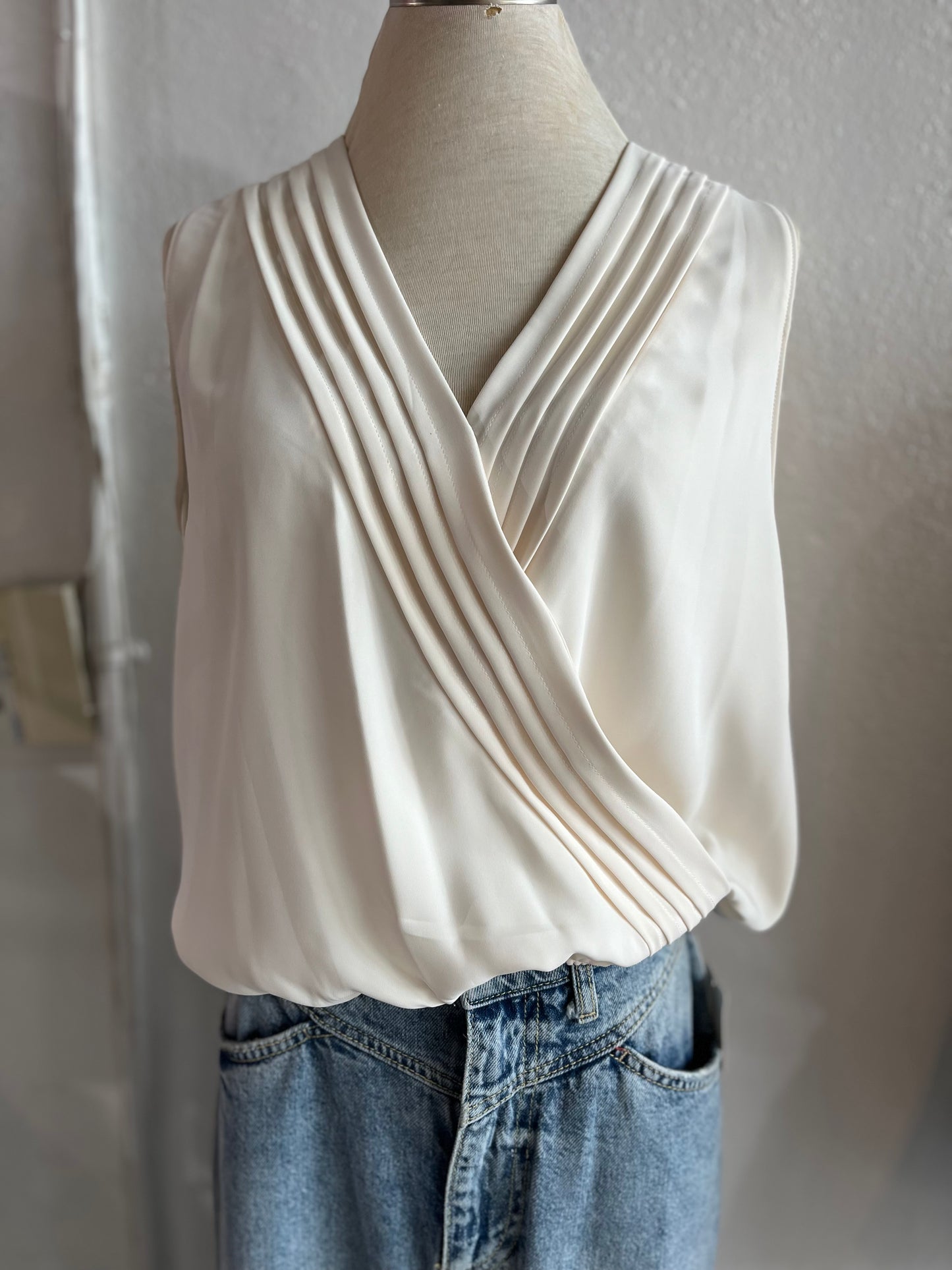 Ivory Politan Blouse