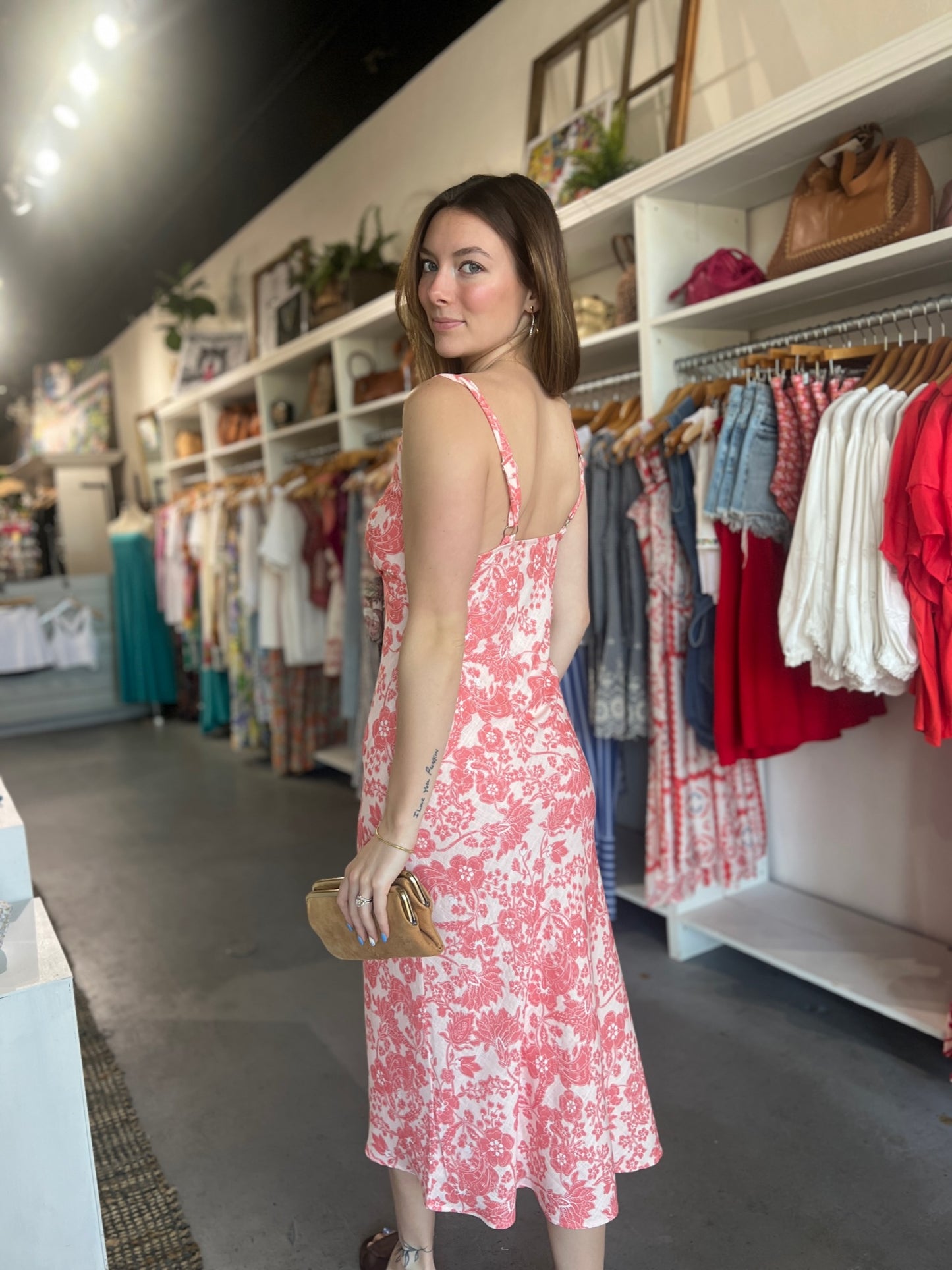 Petal Midi Dress