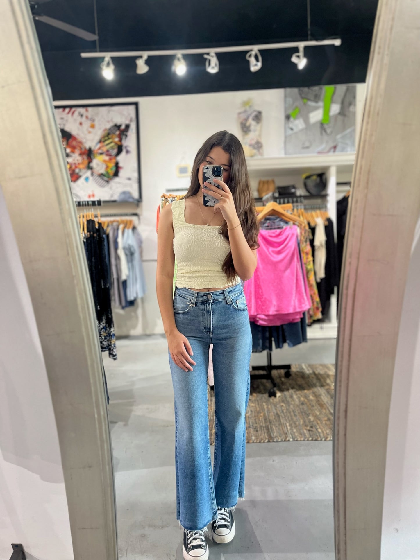 Saige Cropped Jeans