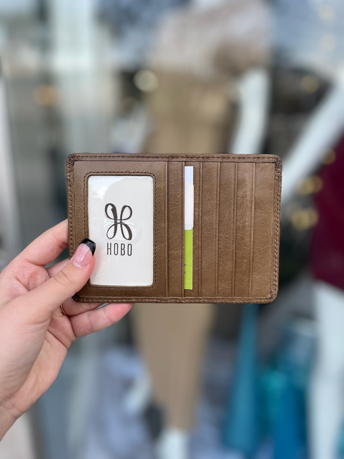 HOBO Euro Slide Card Case - Brown
