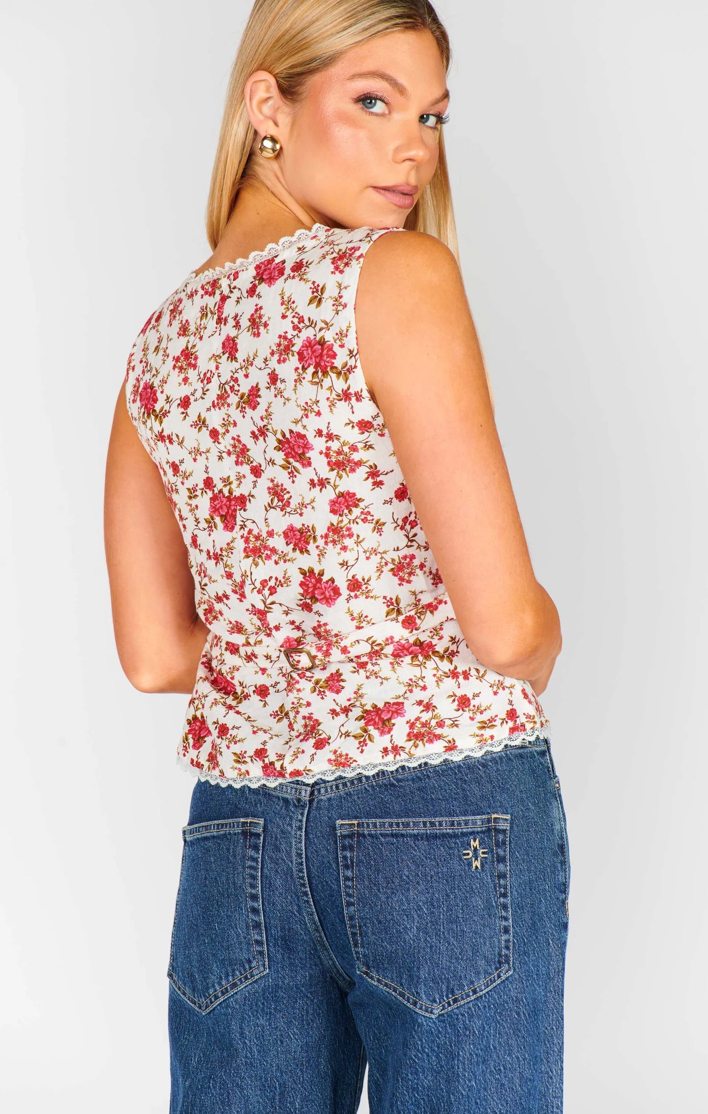 Mimi Top - Southern Roses