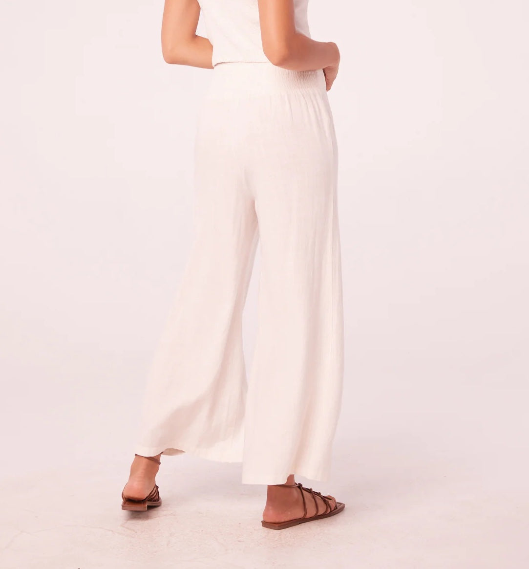 White Linen Pants