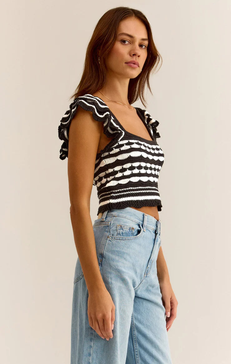 Noella Top Black