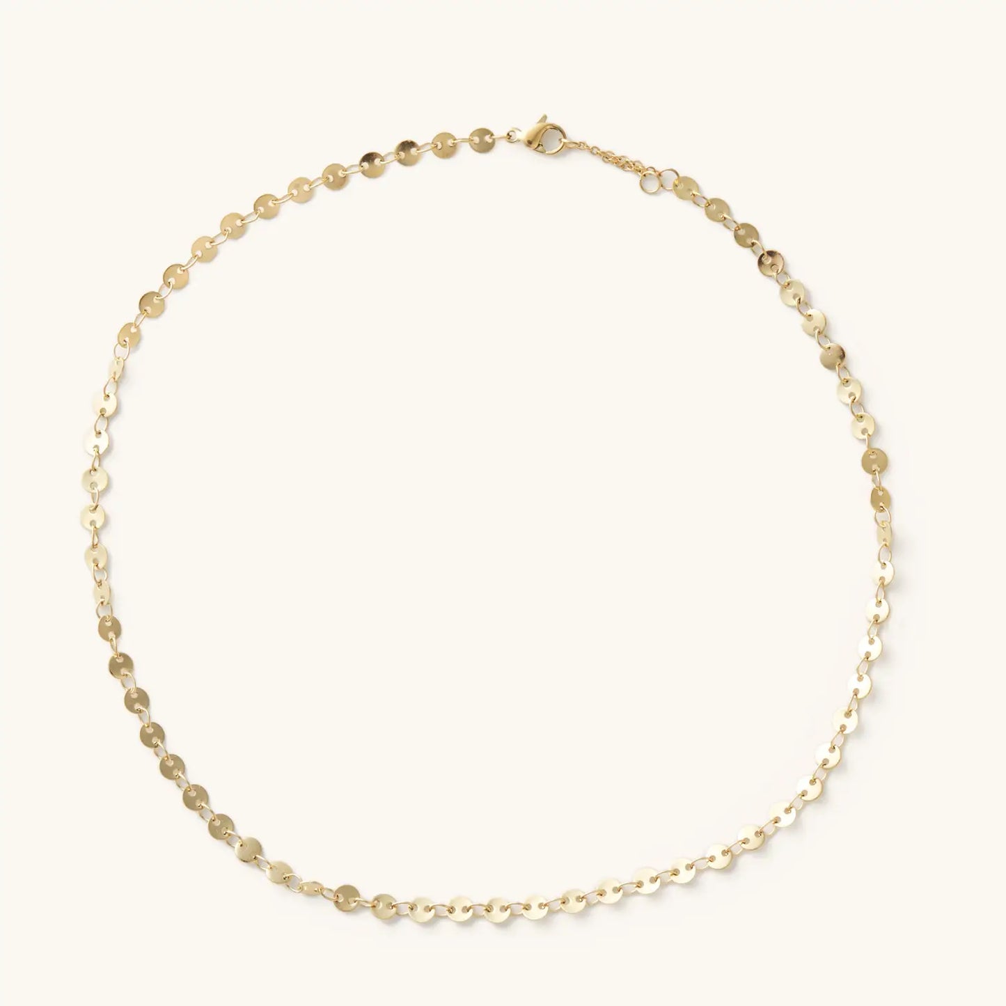 Jules Disk Necklace