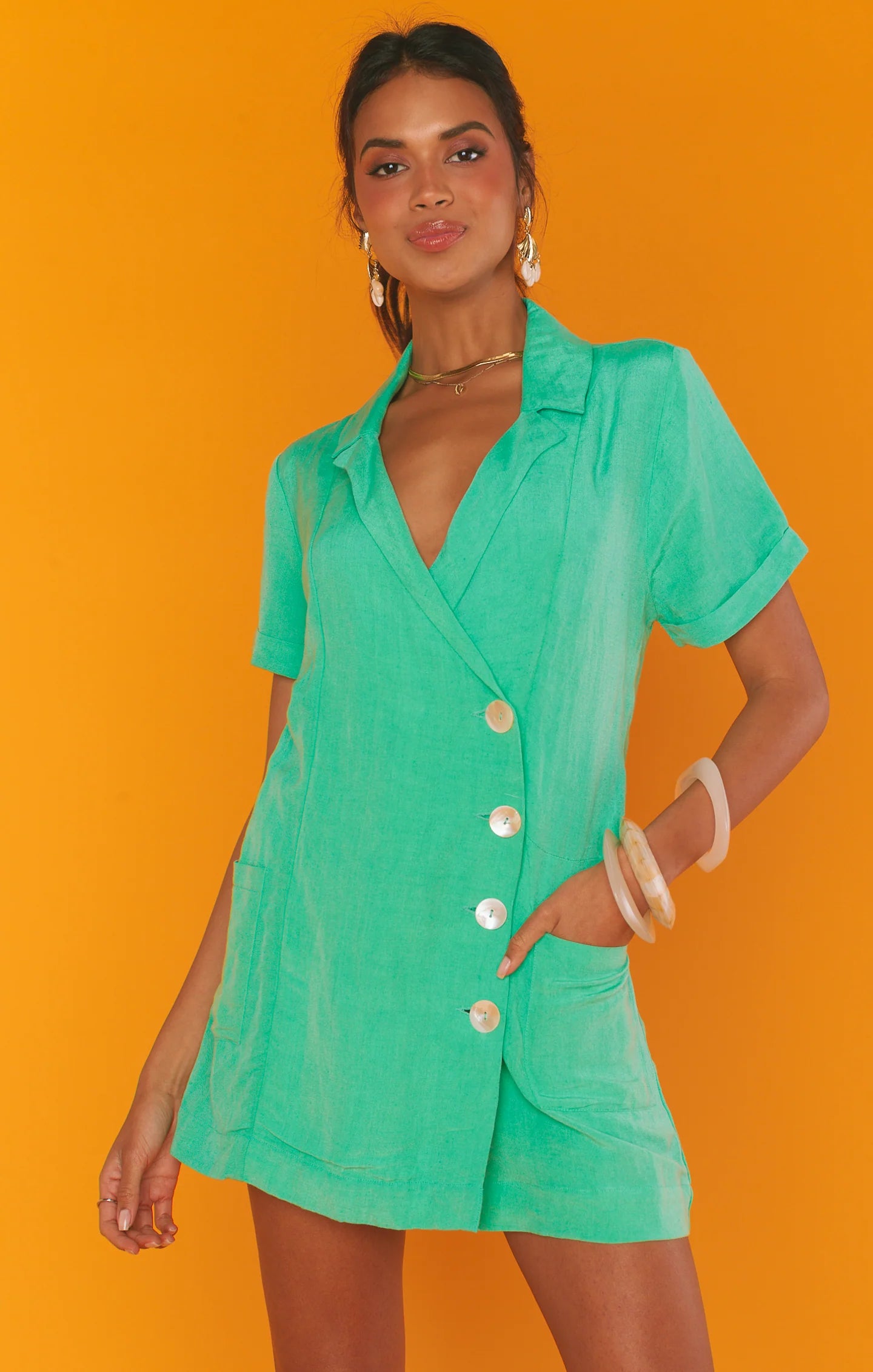 Bicoastal Blazer Romper