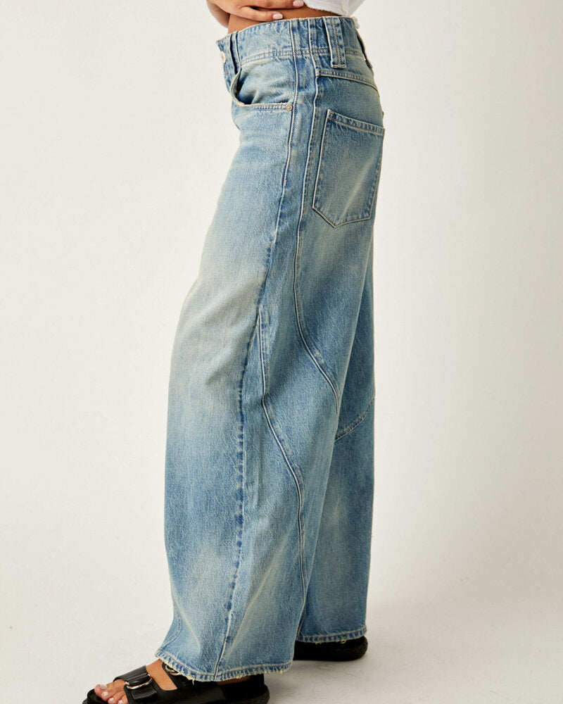 Chill Vibes Wide Leg Jeans