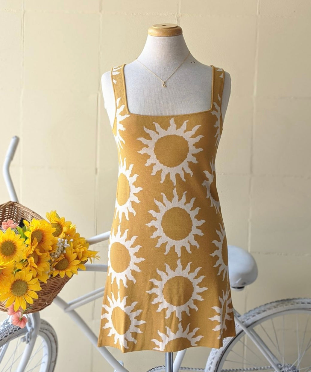 Knit Sun Mini Dress