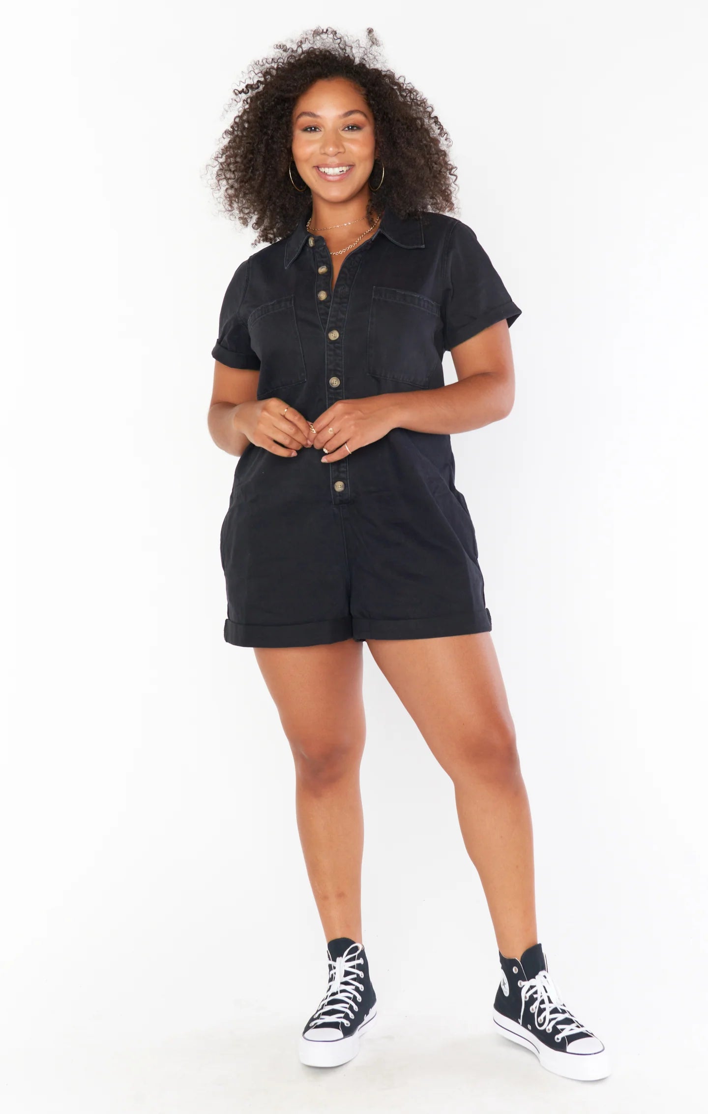 Range Romper - Black