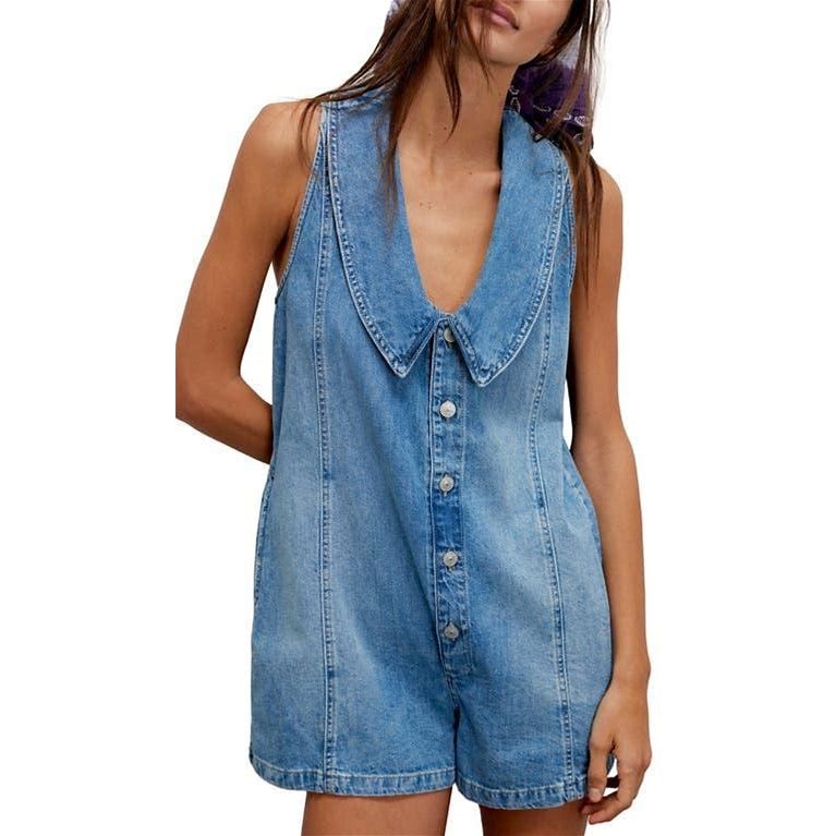Dover Denim Romper