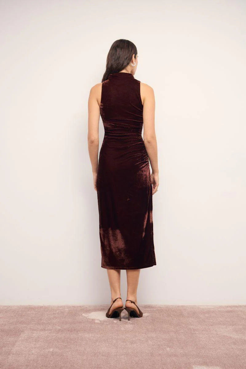 Sonja Velvet Midi Dress