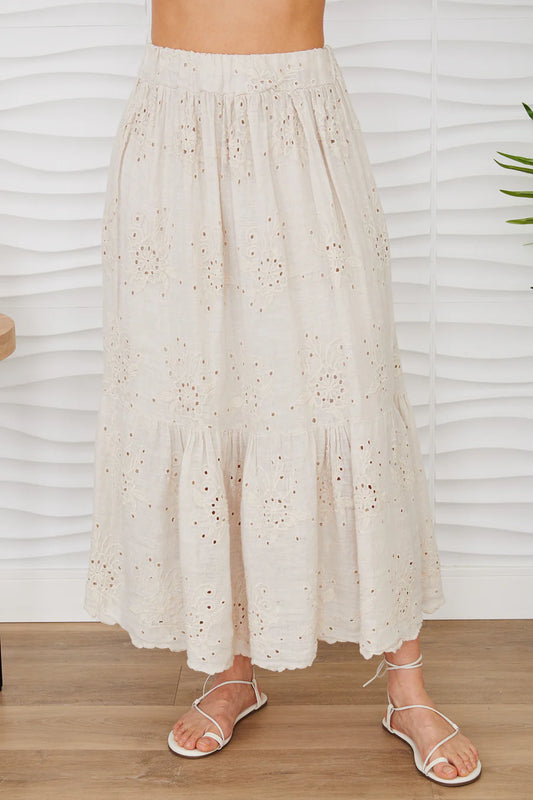 Eyelet Skirt