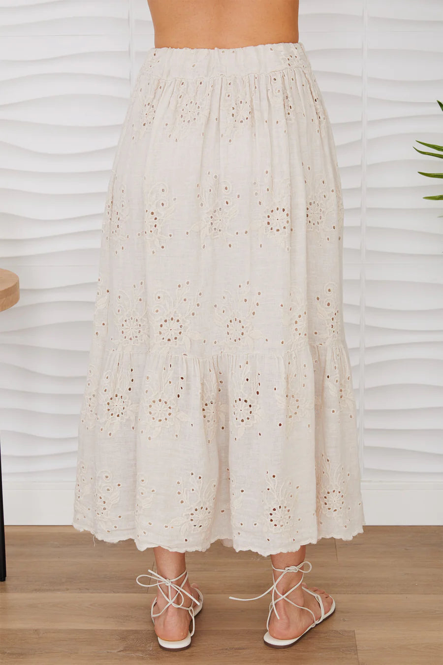 Eyelet Skirt