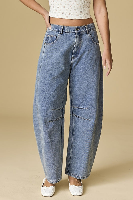 Nora Barrel Jeans