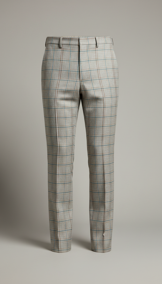Italian Wool Tailored Trousers