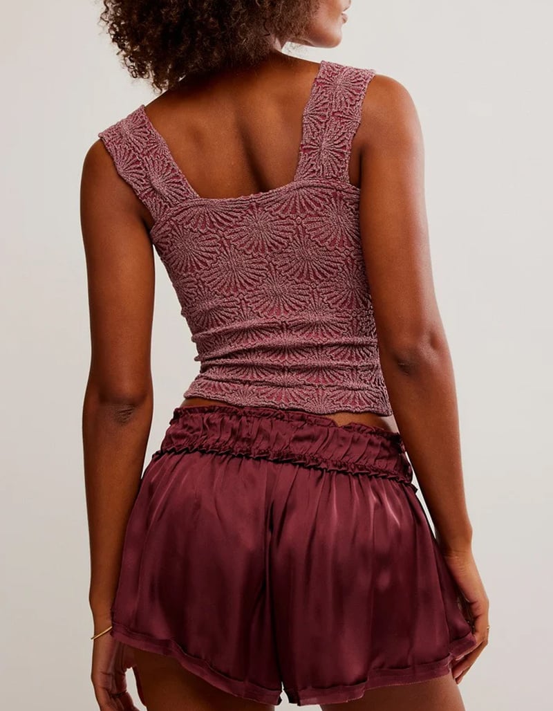 Love Letters Tank - Burgundy