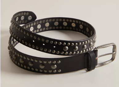 Sola Stud Belt- Black